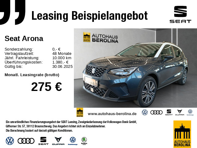 Arona 1.0 TSI Style Edition DSG *ACC*Vision+*