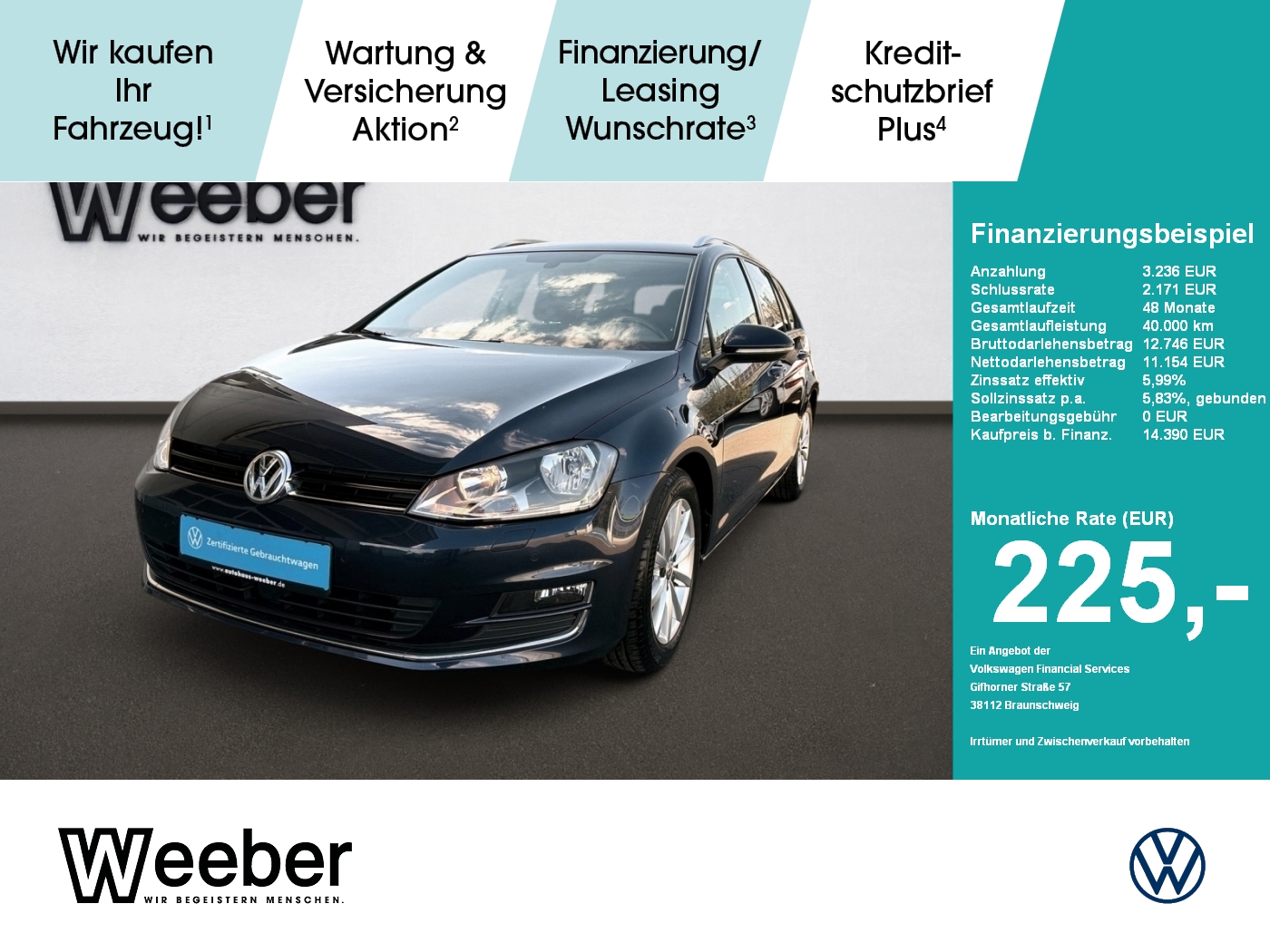 Volkswagen Golf Lounge