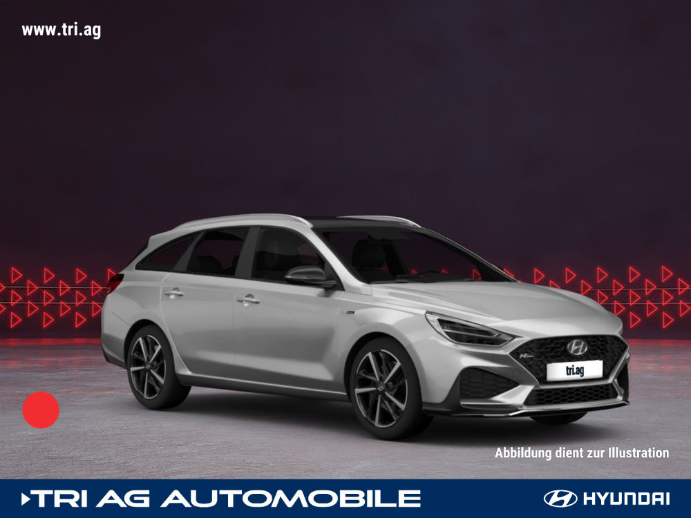 i30 N Line 1.5 T-GDI Hybrid DCT Serenity White Mineraleffekt