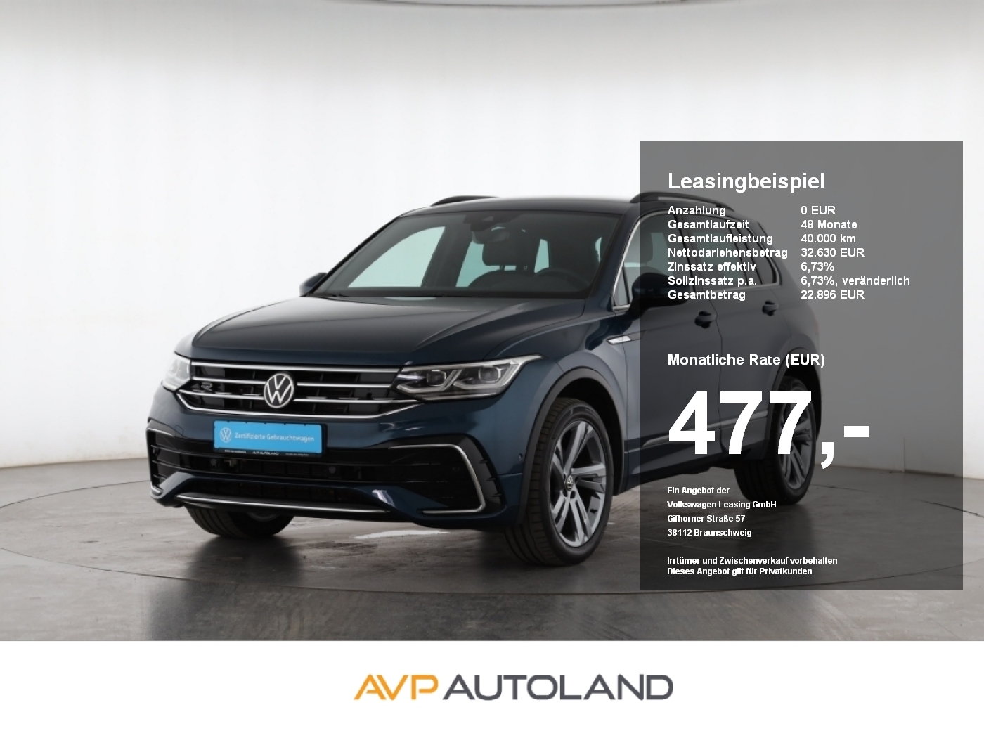 Tiguan 2.0 TDI DSG 4MOTION R-Line | NAVI | AHK |