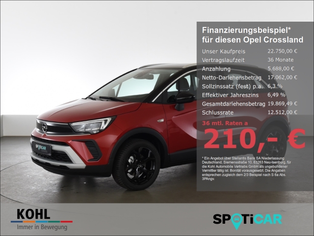 Opel Crossland 1.2 Elegance Turbo Automatik