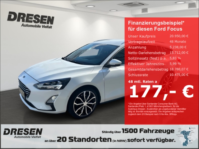 Ford Focus 1.0 Titanium EcoBoost 125PS Automatik