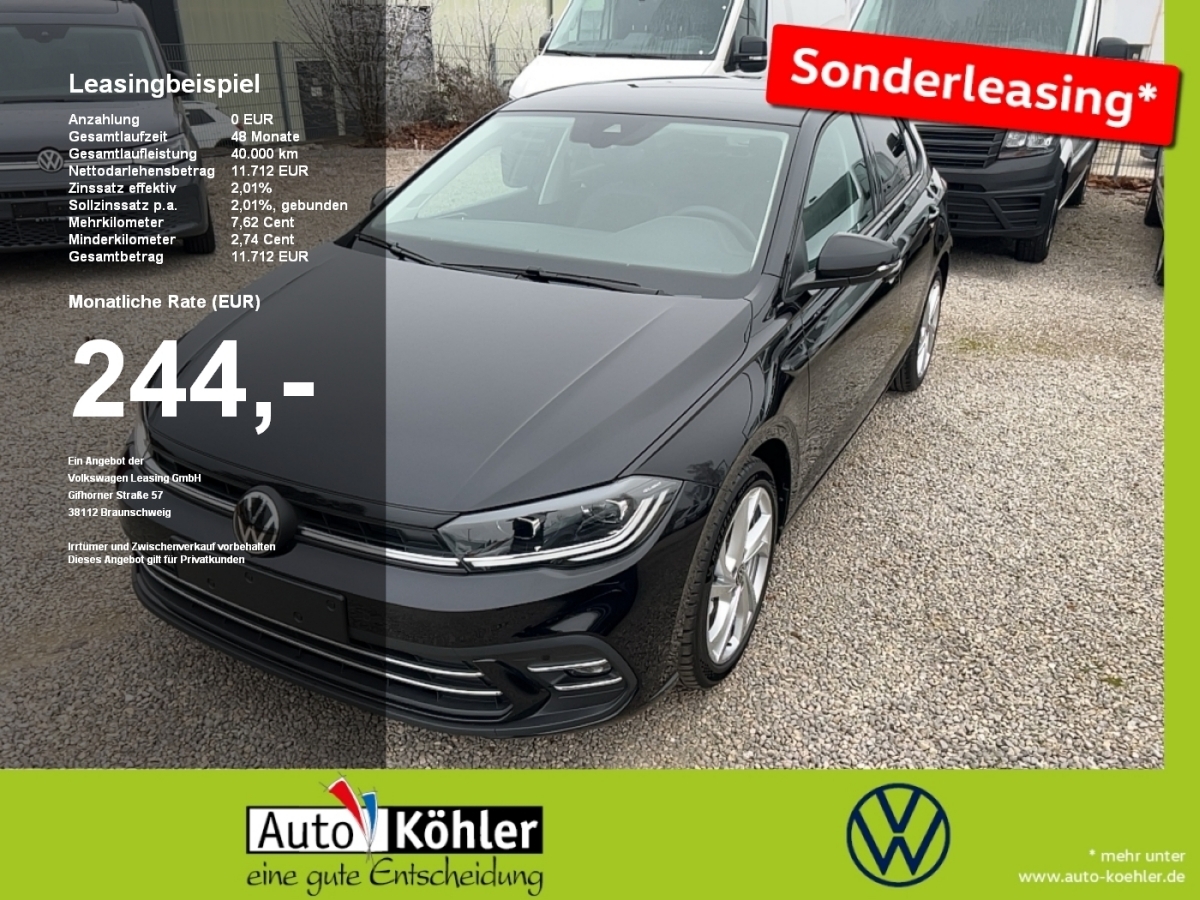 Polo Style 1.0 l TSI OPF DSG Pano ACC AHK KAM