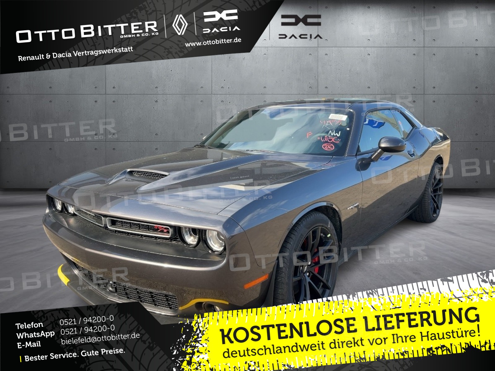 Challenger R/T 5.7L V8 RT PACKAGES/HARMAN +VOLL+