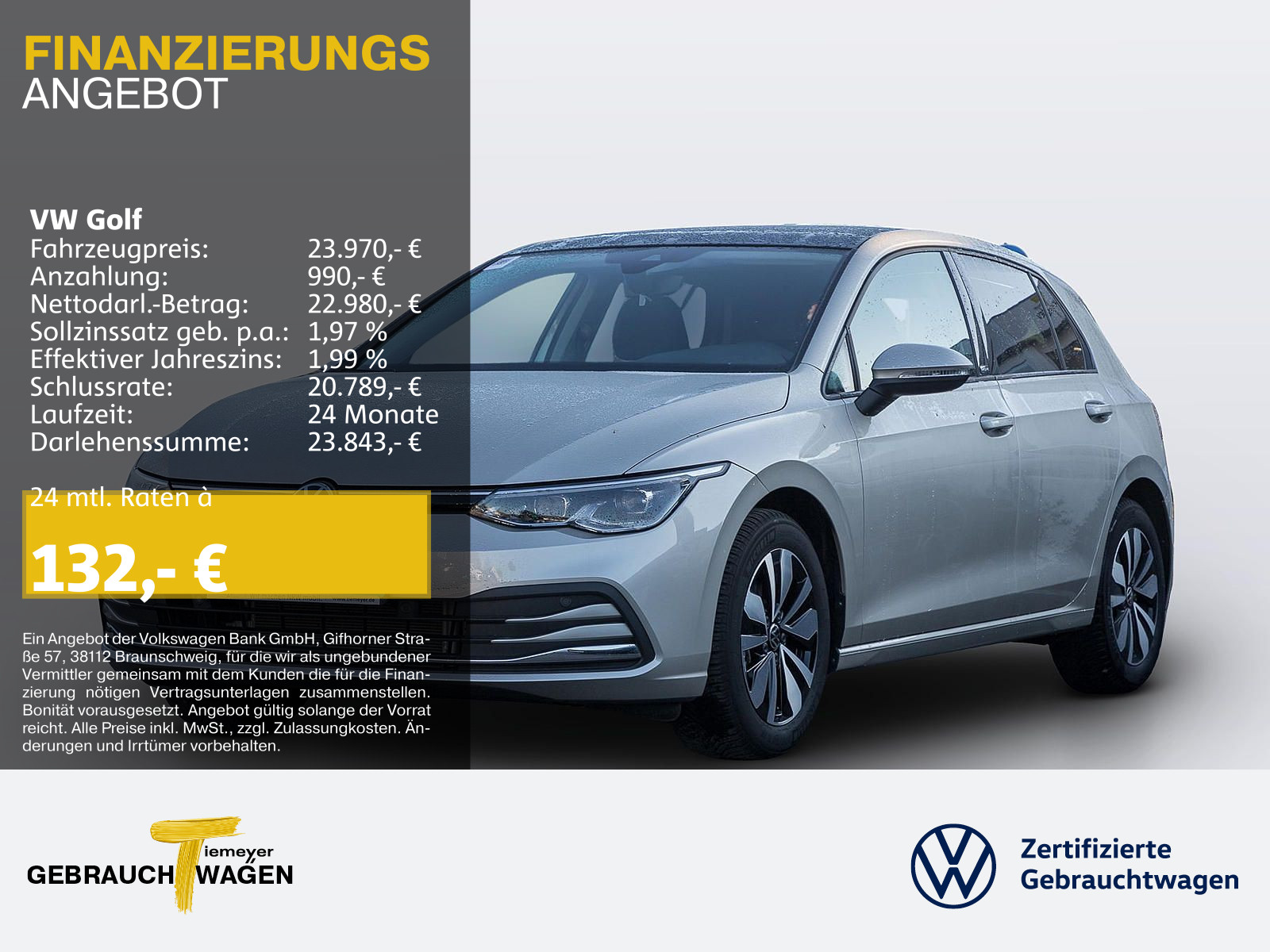 Volkswagen Golf 1.5 TSI MOVE