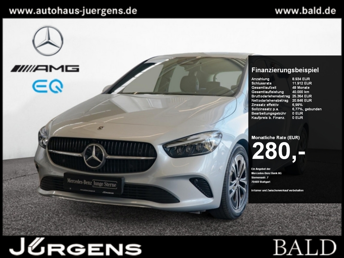 B 200 Progressive/Navi/MBUX/LED/Kamera/Winter/17