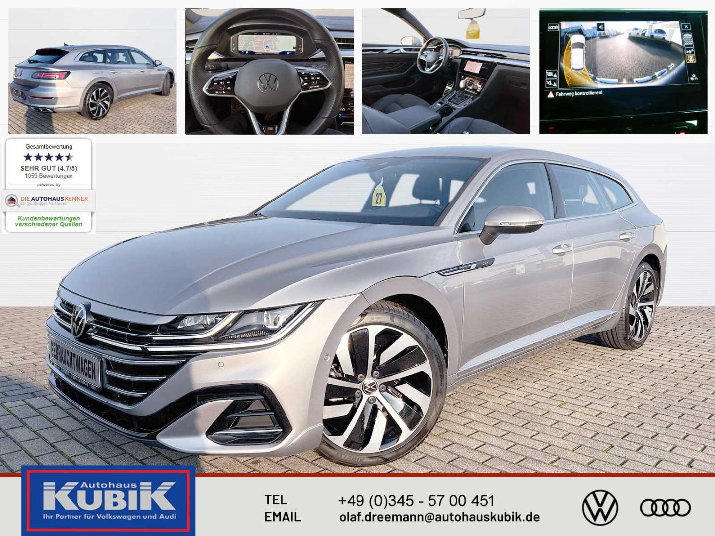 Volkswagen Arteon 2.0 TSI Shooting Brake R-Line IQ Ligh