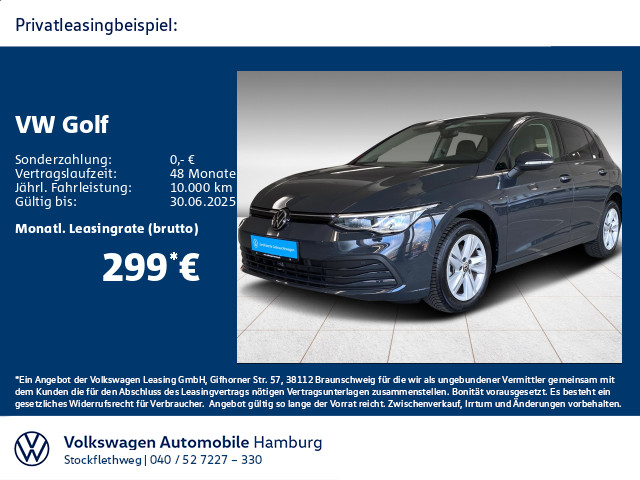 Golf VIII 2.0 TDI Life DSG Navi Kamera WinterPa.
