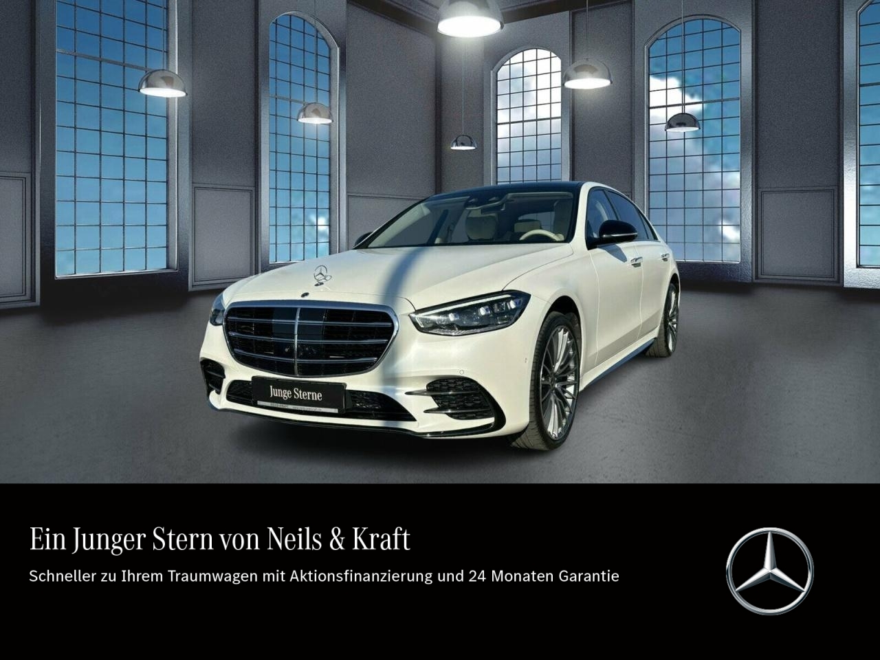 Mercedes-Benz S 400 d Limousine lang AMG NIGHT