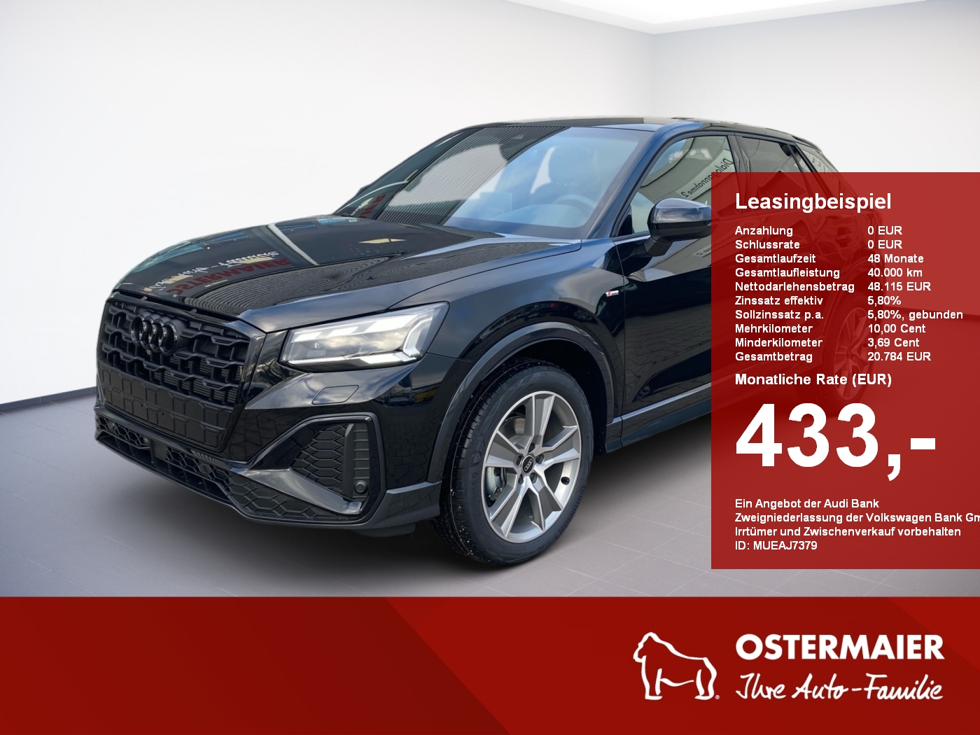 Q2 S line 35TFSI 150PS S tronic MATRIX,NAVI,AHK,SHZG,18ALU