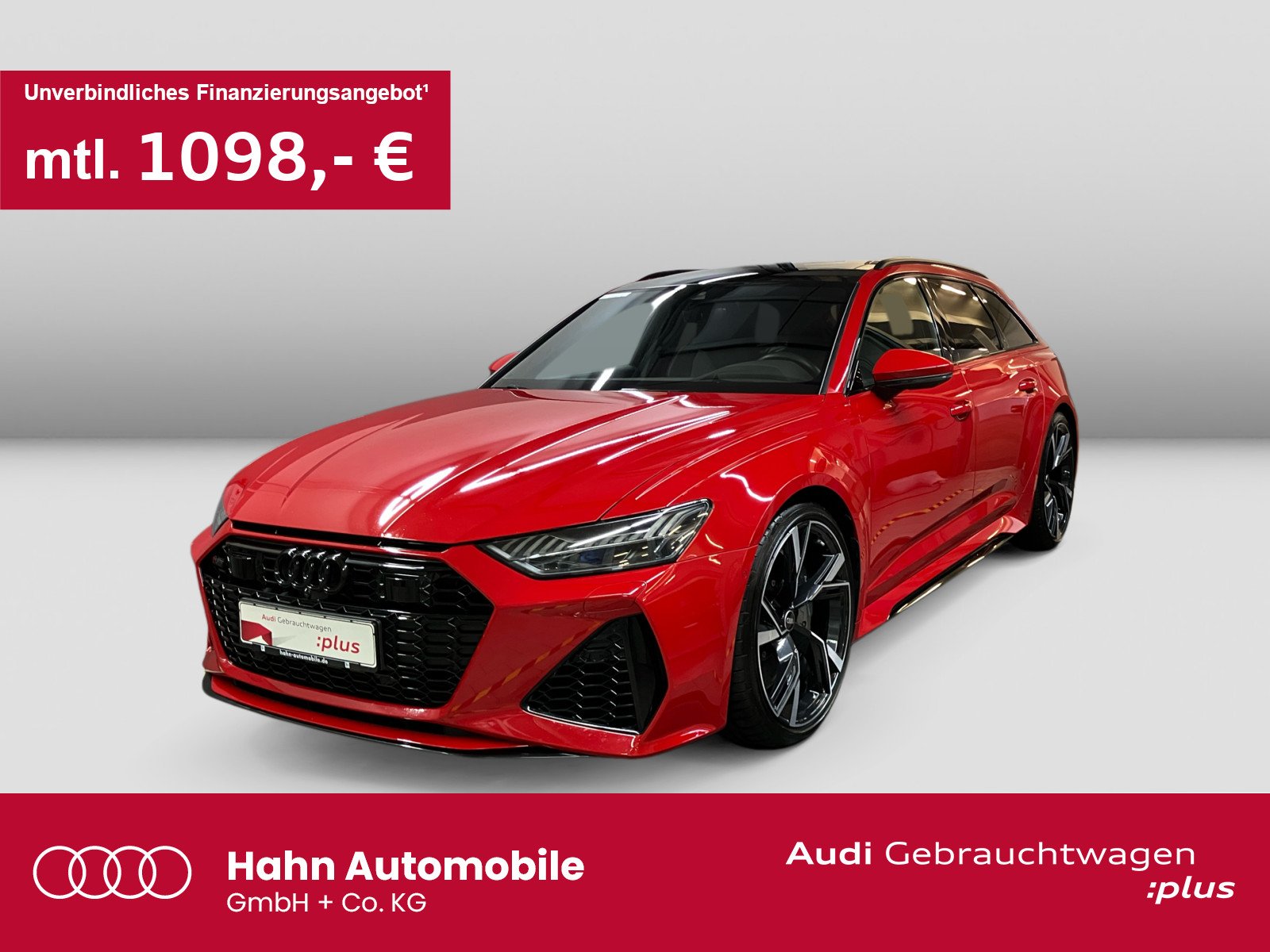 RS 6 Avant TFSI quattro AHK Matrix B&O HUD Pano