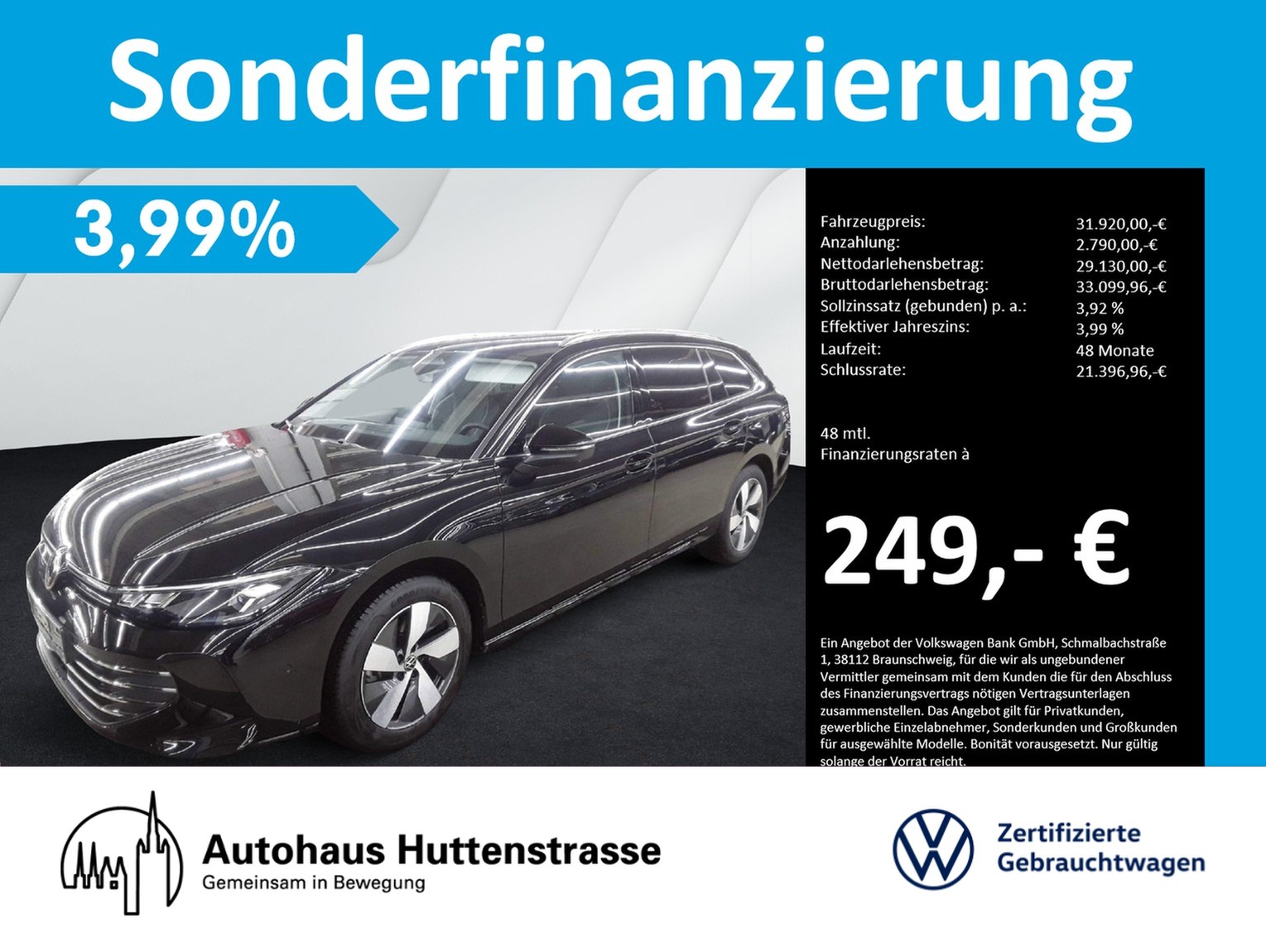 Passat Variant 1.5 eTSI DSG Business KAMERA AHK