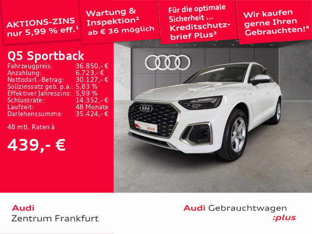 Q5 Sportback 50 TFSI e quattro S tronic LED VC DAB Leder