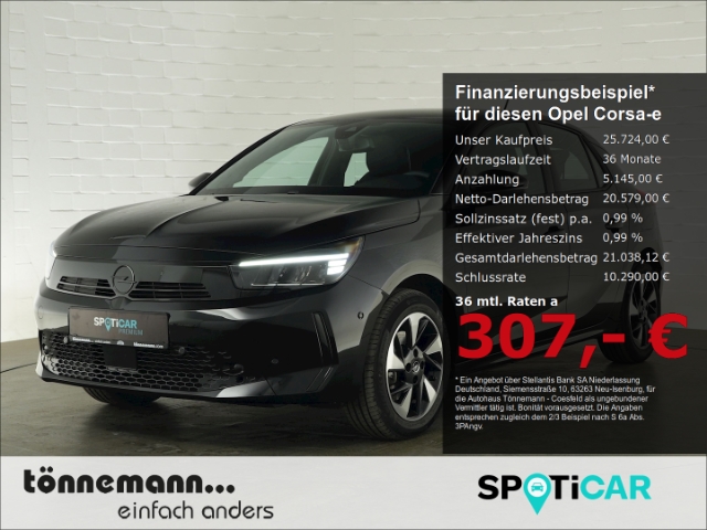 Corsa-e F FACELIFT ELECTRIC GS LONG RANGE 54kWh AT+LED+RÜCKFAHRKAMERA+SITZ-/LENKRADHEIZUNG
