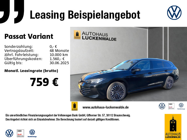 Passat Variant 2.0 TDI Elegance DSG *IQ.DRIVE*