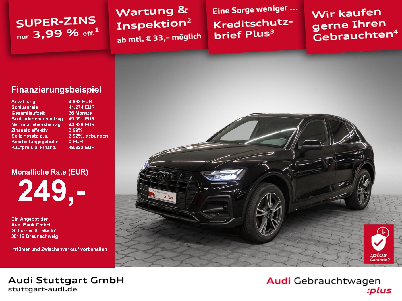 Audi Q5 advanced 45 TFSI quattro