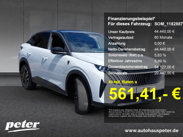 3008 GT Hybrid 145 eDSC +Winter+Kamera+Alcantara