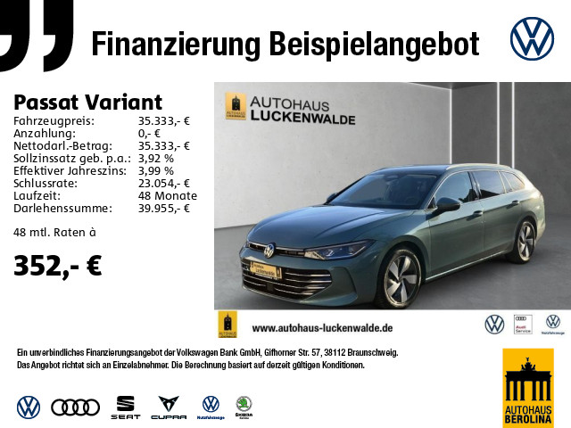 Passat Variant 2.0 TDI Elegance DSG *IQ.DRIVE*