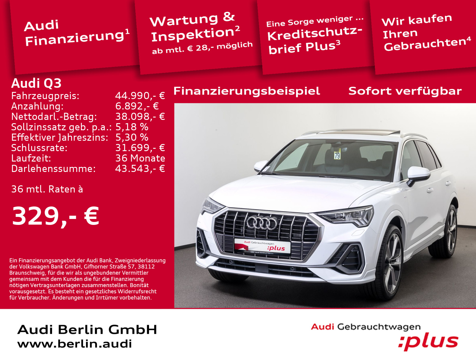 Audi Q3 S line 35 TFSI