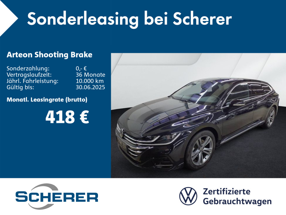 Arteon Shootingbrake 2.0 TSI DSG R-Line LED AHK NAVI
