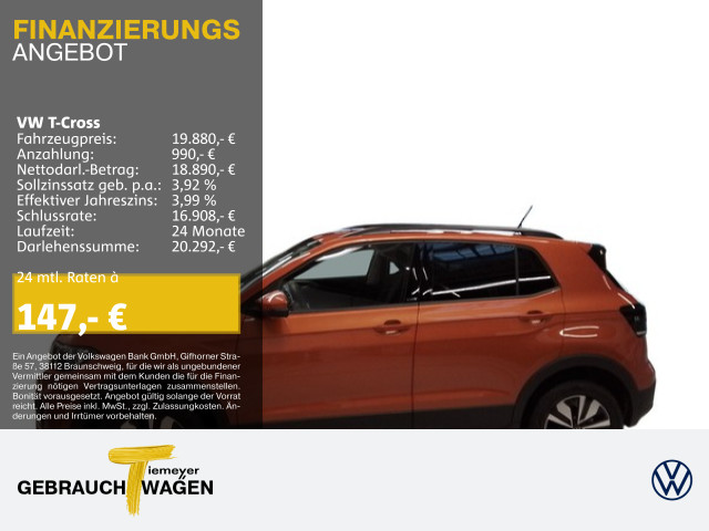 Volkswagen T-Cross 1.0 TSI MOVE ALLWETTER