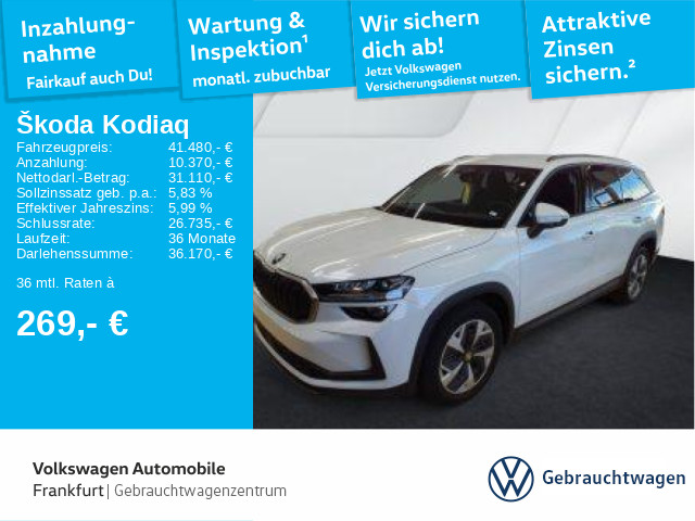 Skoda Kodiaq 2.0 TDI Selection Alu