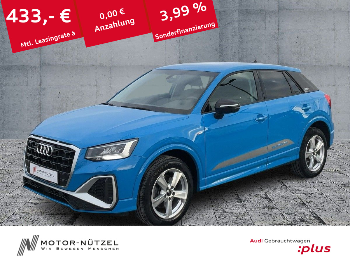 Q2 40 TFSI QU S-TR S-LINE LED+NAVI+PDC+GRA+SHZ