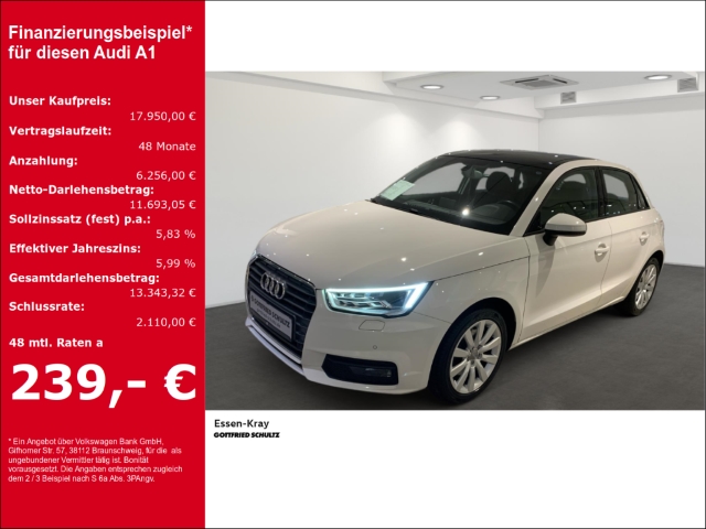 Audi A1 1.4 TFSI Sportback sport