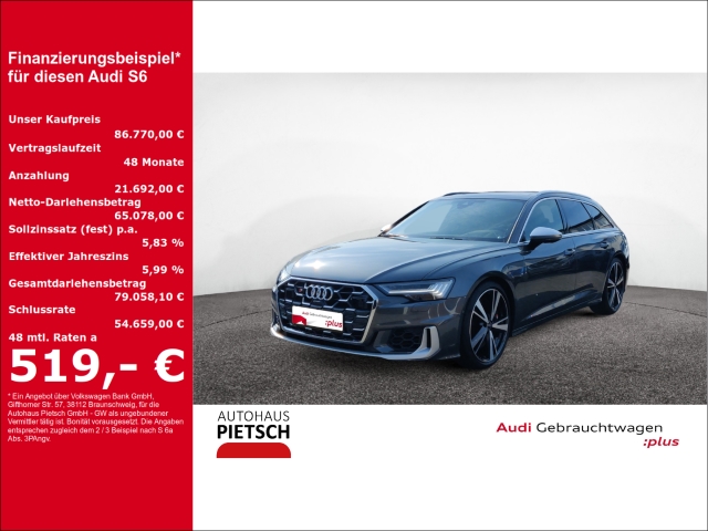 S6 Avant 3.0 TDI Matrix AHK Pano Standhz Luftfed