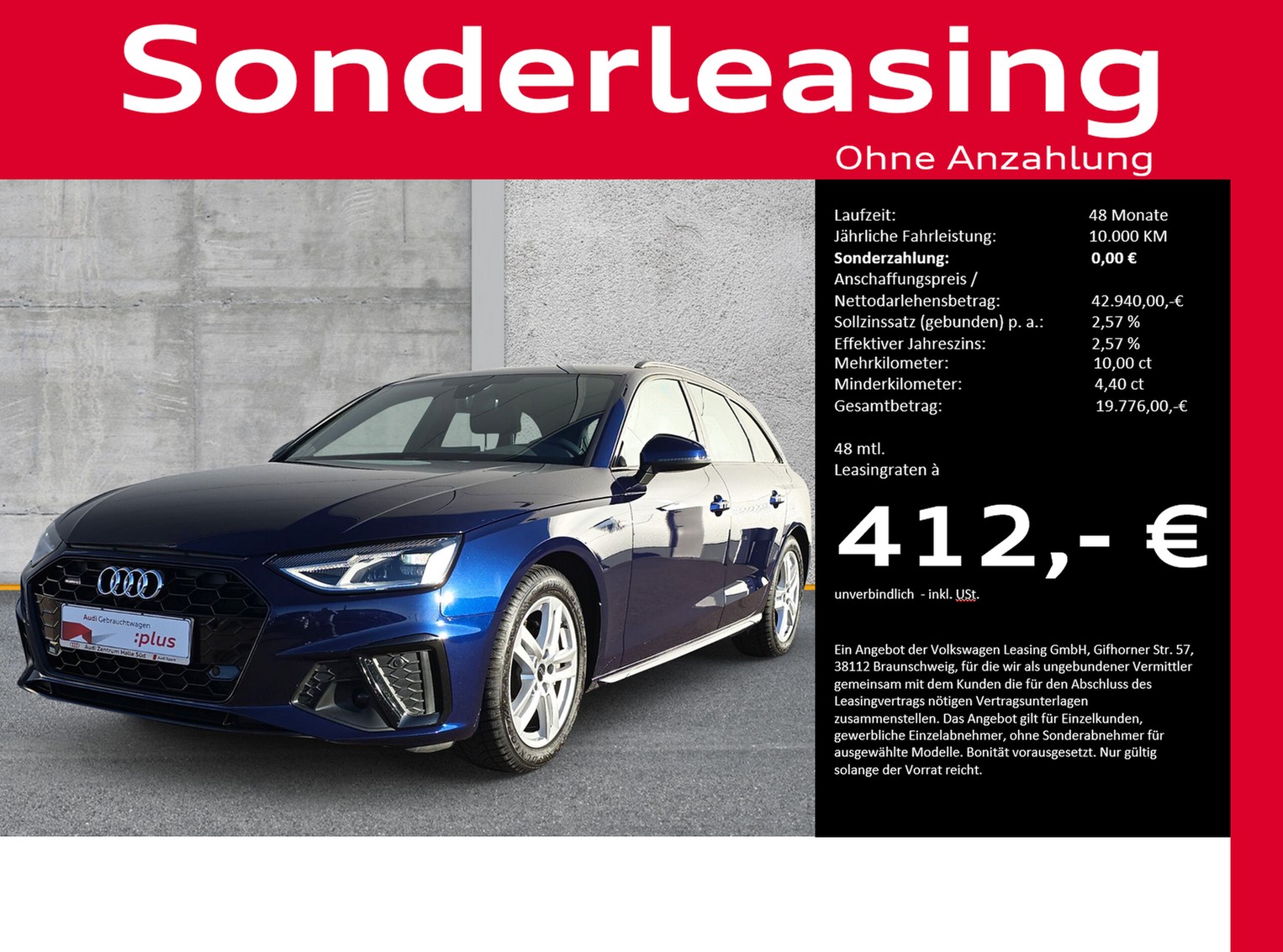 A4 Avant 40 TDI qu S Line LED TOUR VIRTUAL KAMERA