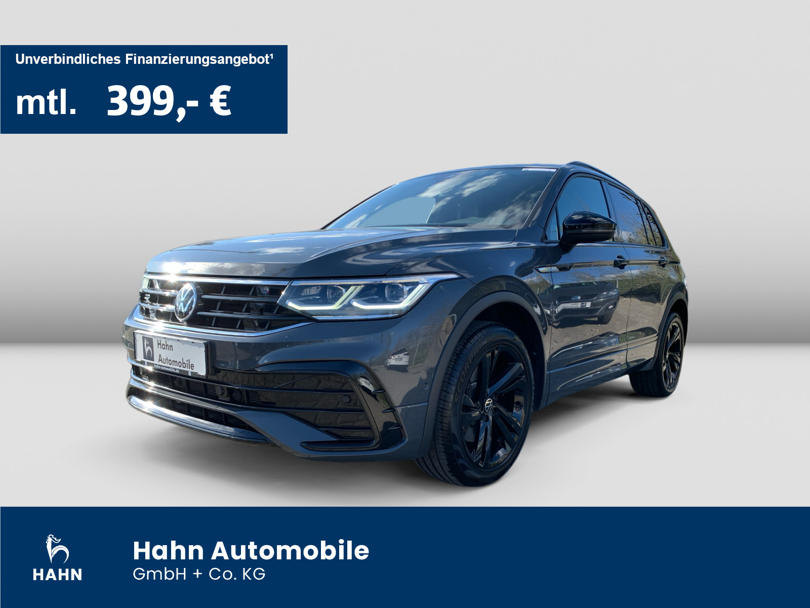 Tiguan 2.0TDI DSG 4M Black R-Line Cam HK IQ.Light