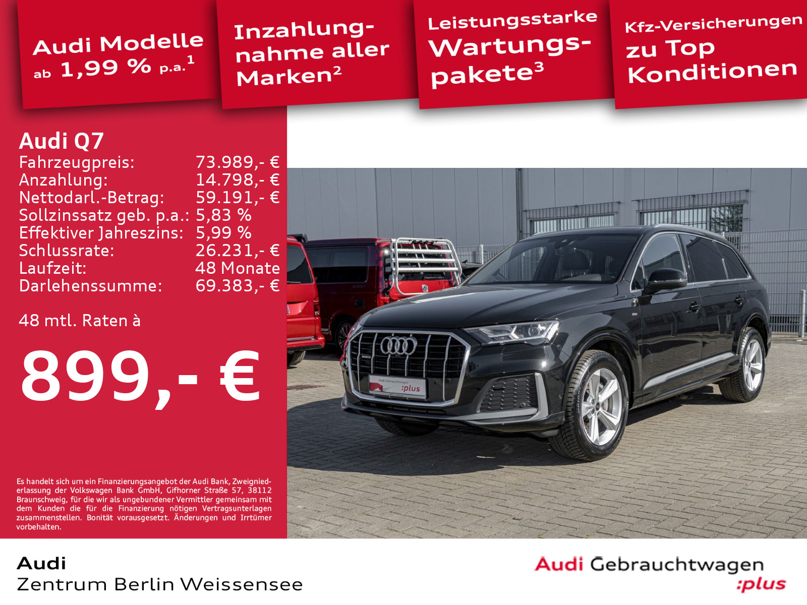 Audi Q7 50 TDI QUA S-LINE