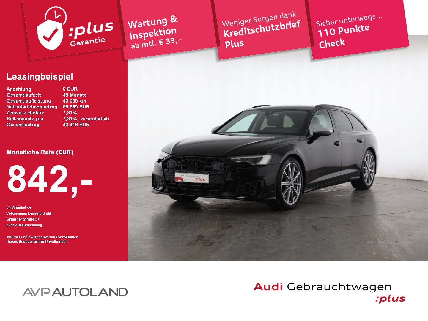 S6 Avant TDI quattro tiptr. | MMI NAVI PLUS