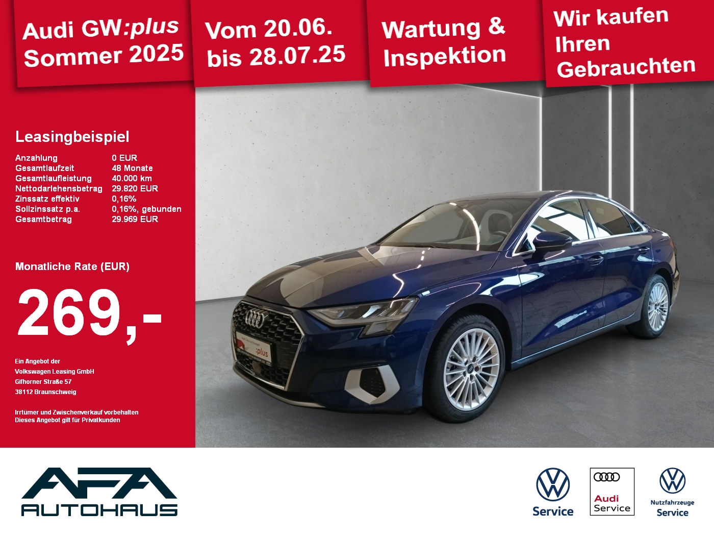 A3 Limousine 35 TFSI adv. S tronic Smart-Int.*GRA