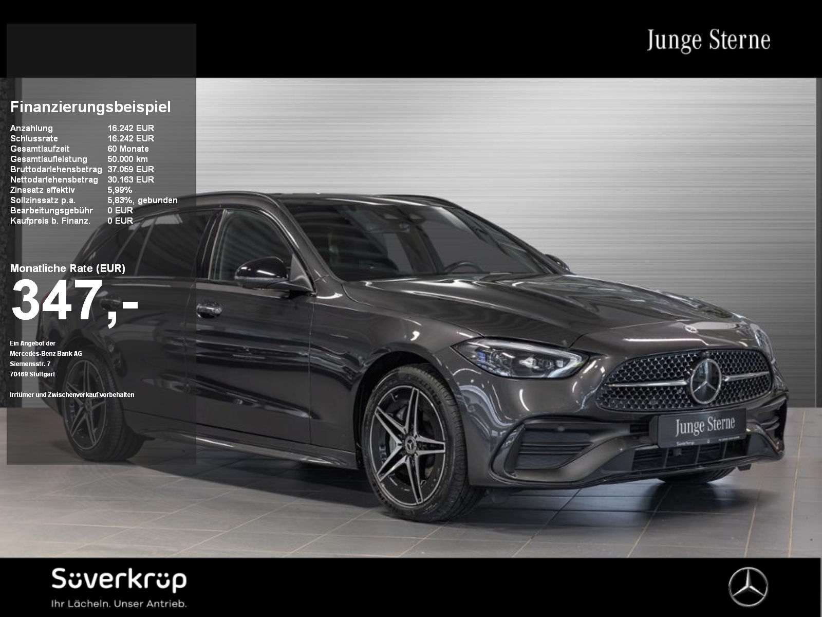 C 300 T e , BURM AMG NIGHT PREMIUM DISTR SPUR