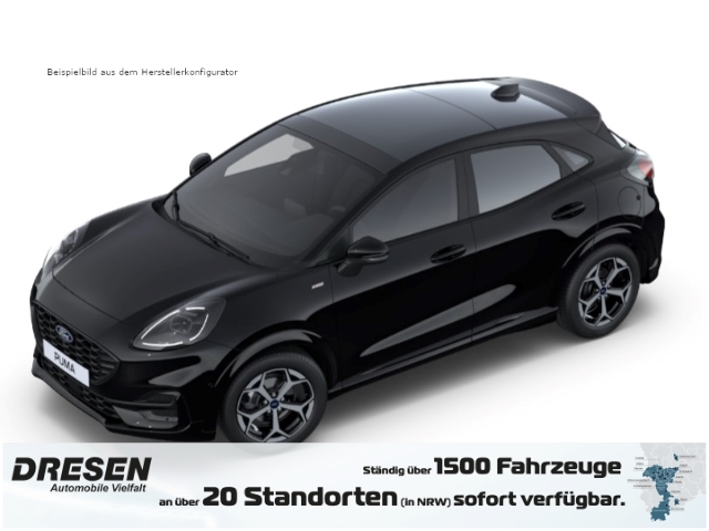 Puma ST-Line 1,0l EcoBoost El. Panodach Navi digitales Cockpit 360 Kamera LED ACC El. Heckklappe