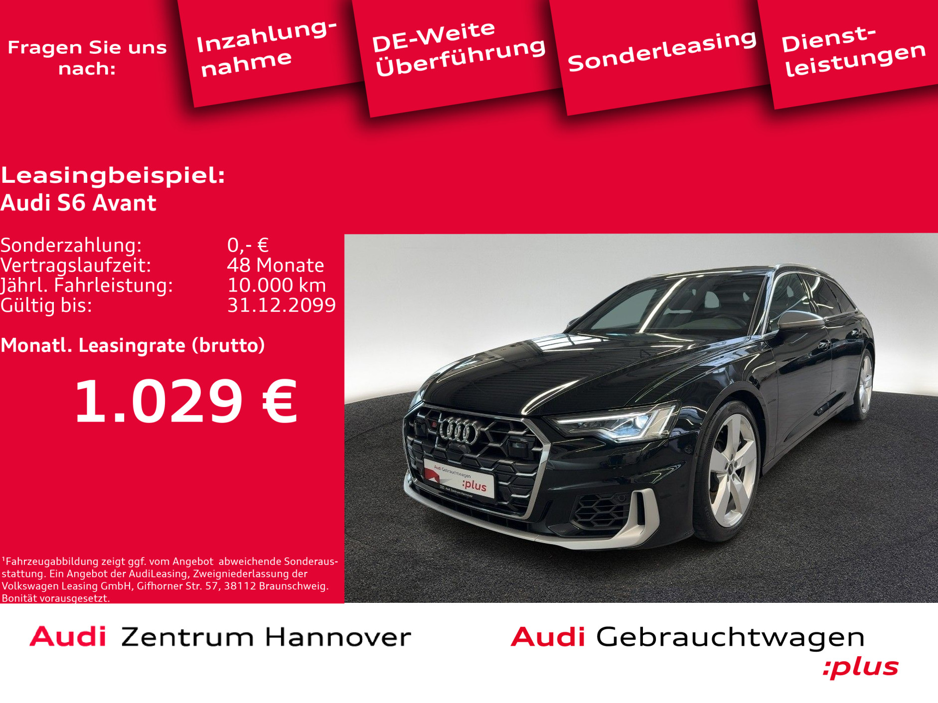 S6 Avant quattro 3.0 TDI Kamera ACC virtual DAB LED