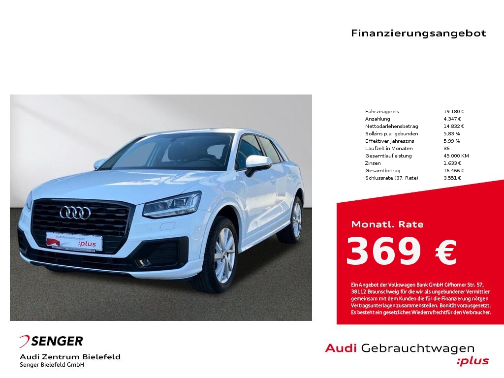 Audi Q2 1.0 TFSI Design Optik-Paket