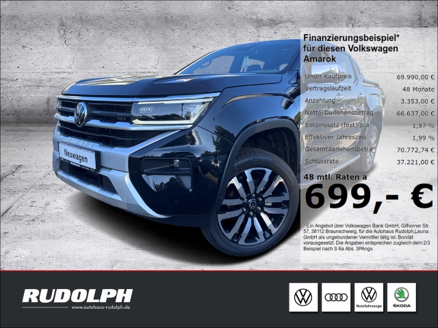 Amarok Aventura 3.0 TDI V6 4 Motion HarmanKardon 360 Kamera Navi ACC AHK