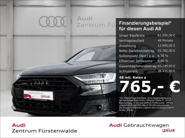 Audi A8 50 TDI quattro MASSAGE KA Laserlicht Laserlicht
