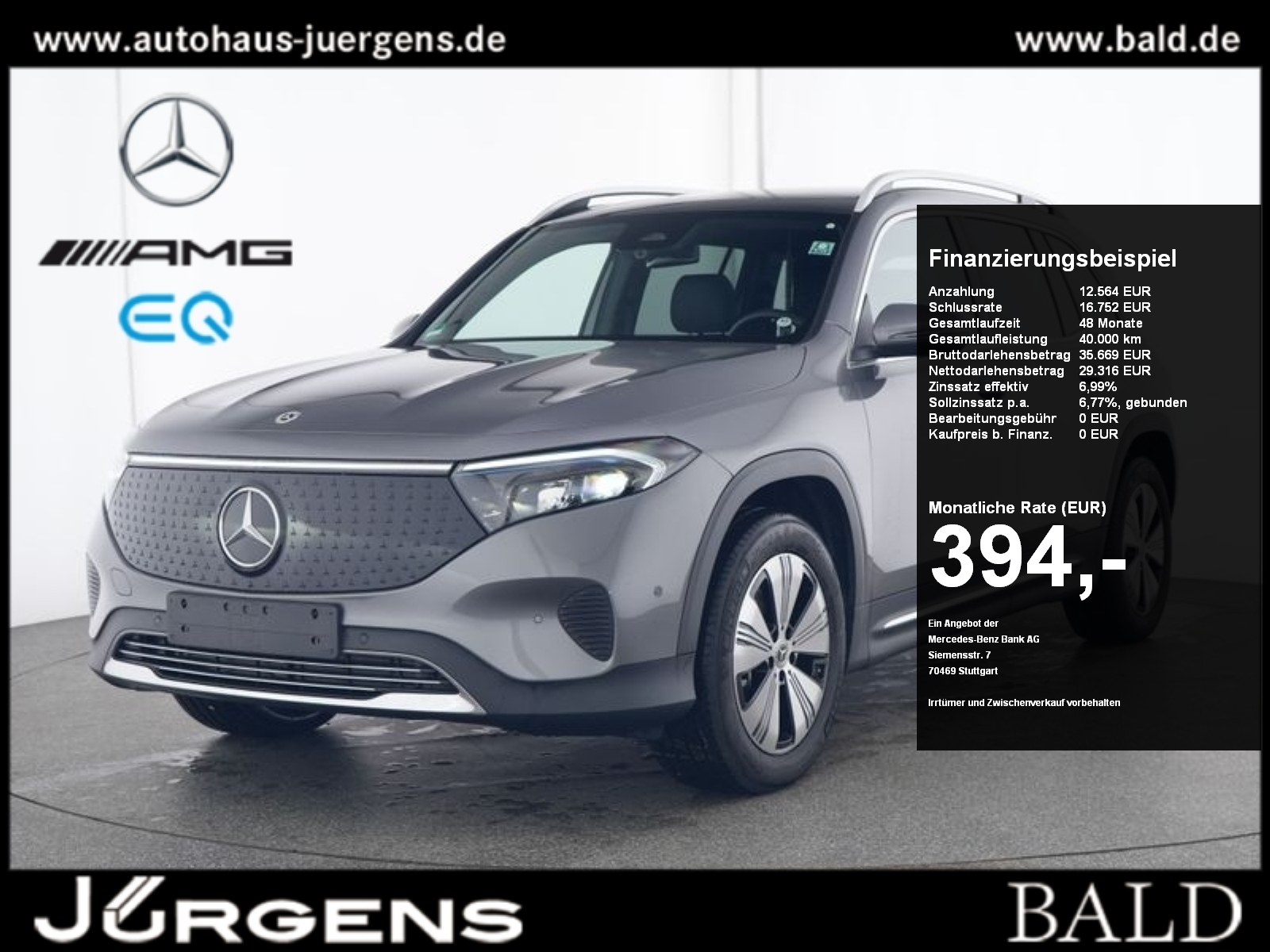 Mercedes-Benz EQB 300 Progressive Memo 18