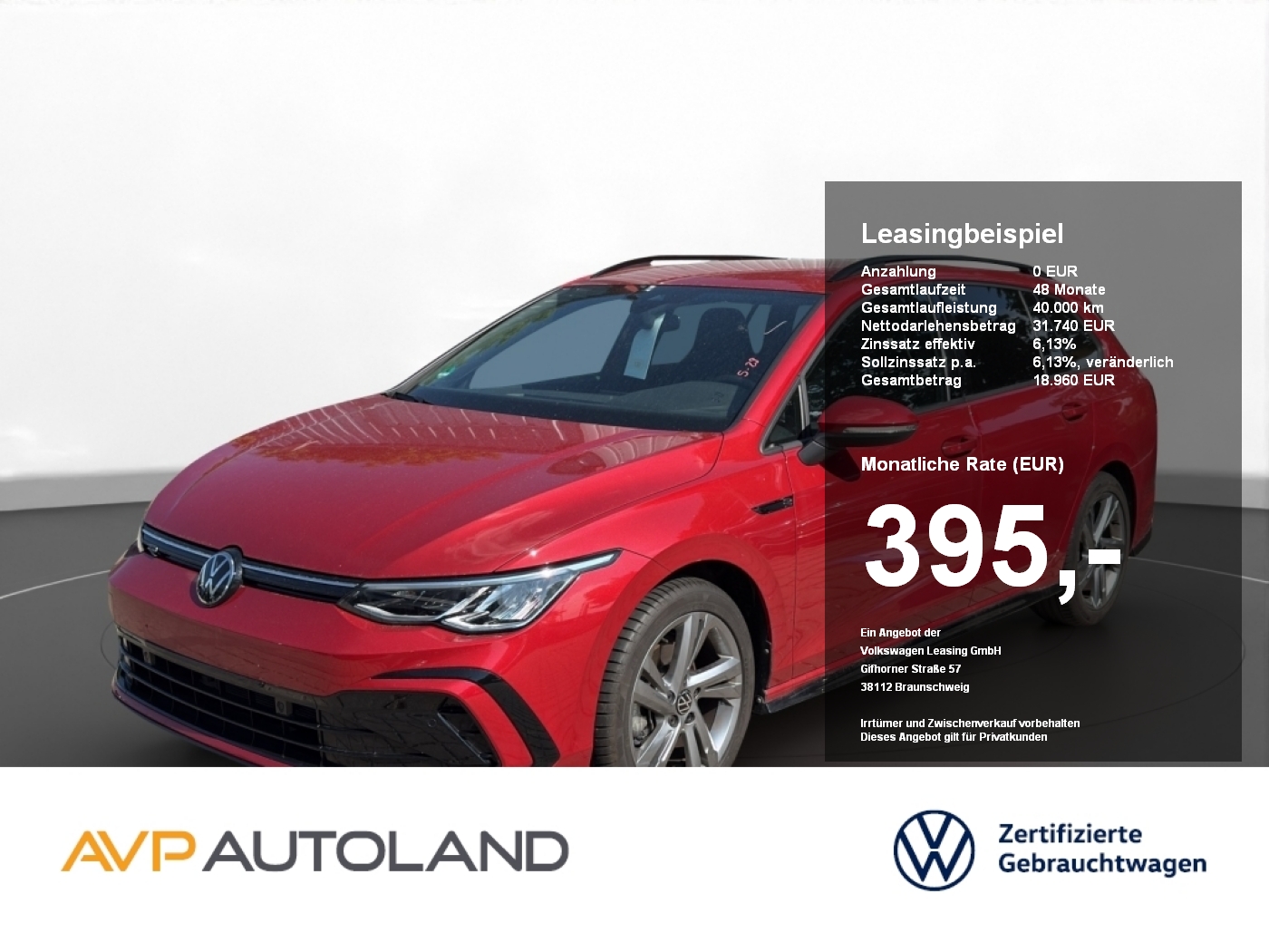 Golf VIII Variant 1.5 eTSI DSG R-Line | AHK |