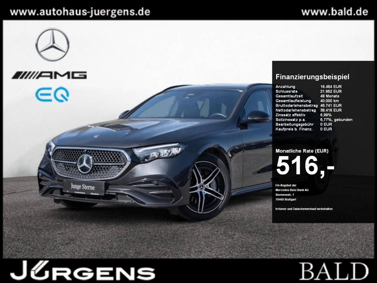 E 300 e T AMG-Sport/LED/Cam/AHK/Night/Distr/19