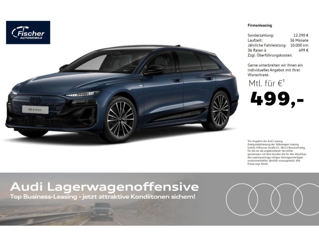 A6 e-tron Avant performance S line