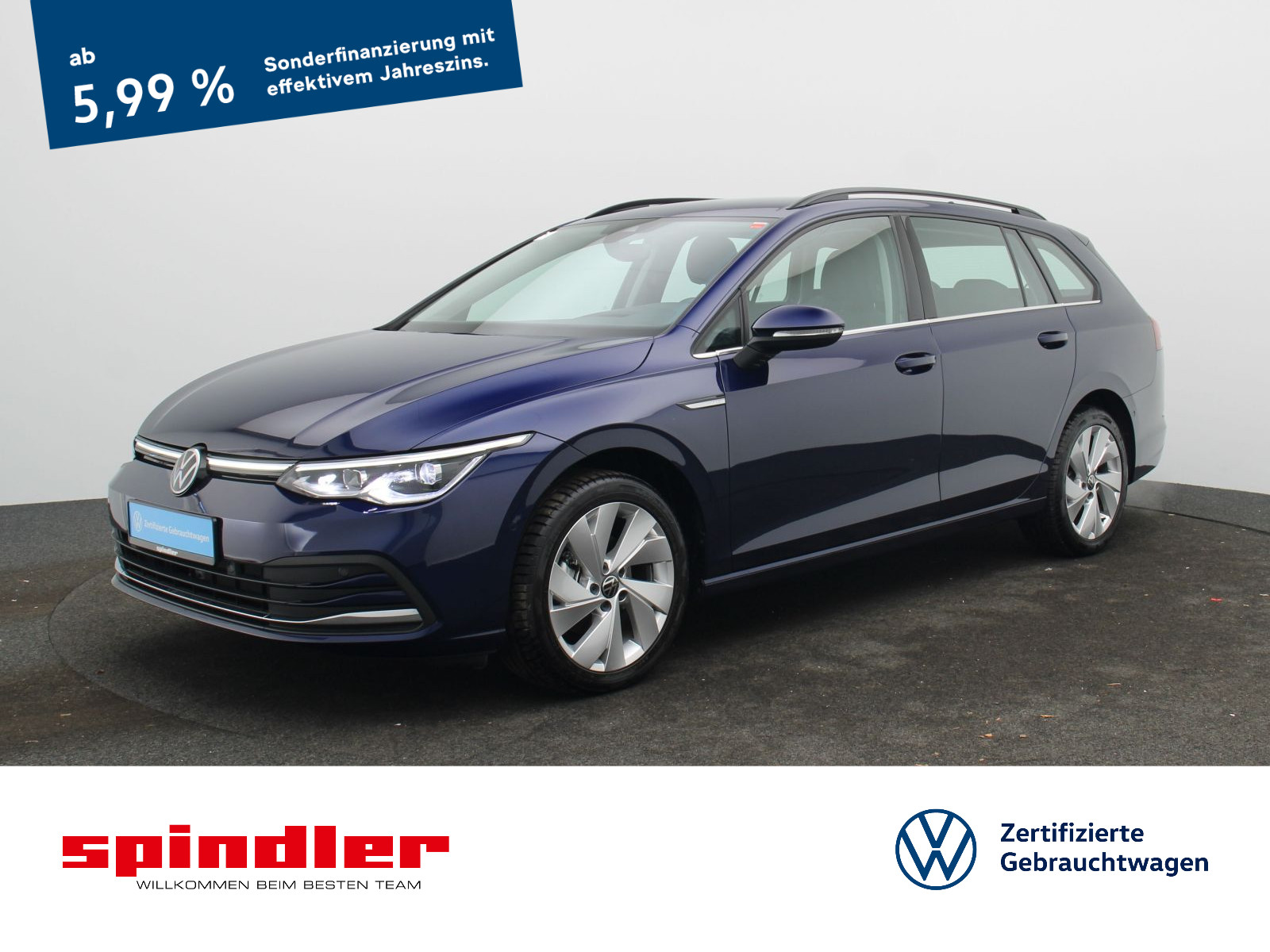 Golf Variant Style 1.5eTSI DSG / Navi, LED+, RFK