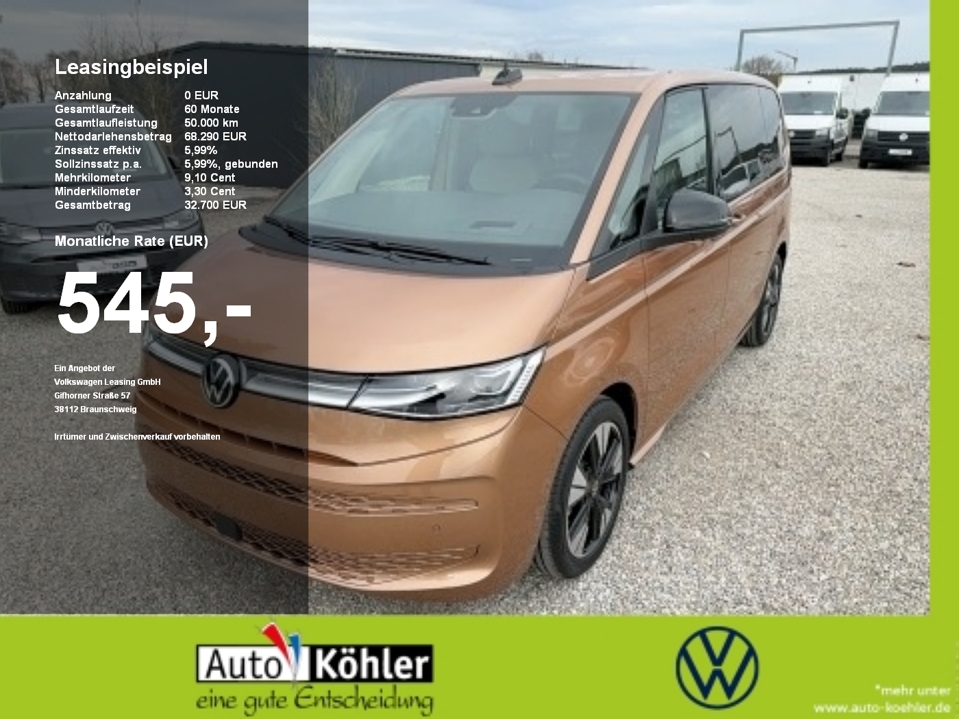 Volkswagen T7 Multivan Multivan Life TDi