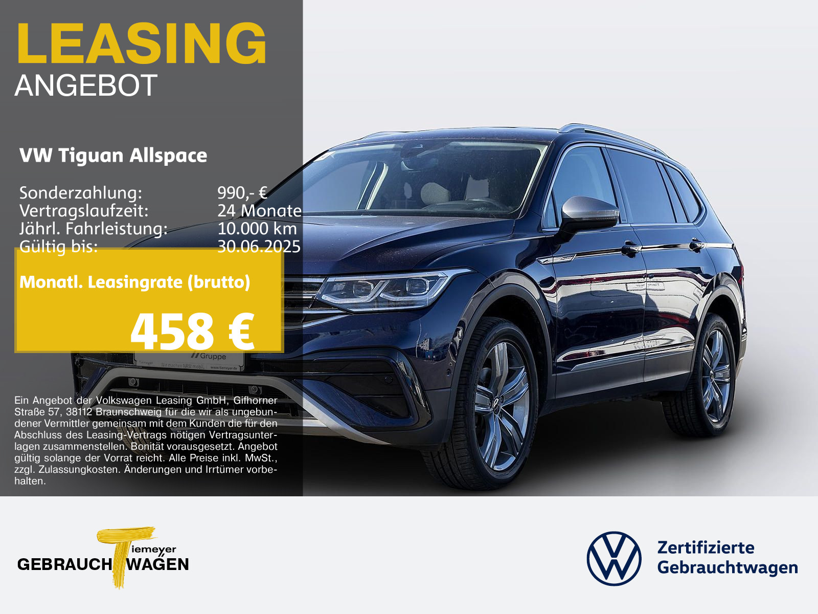 Tiguan Allspace 2.0 TDI DSG 4M ELEGANCE STDHZ