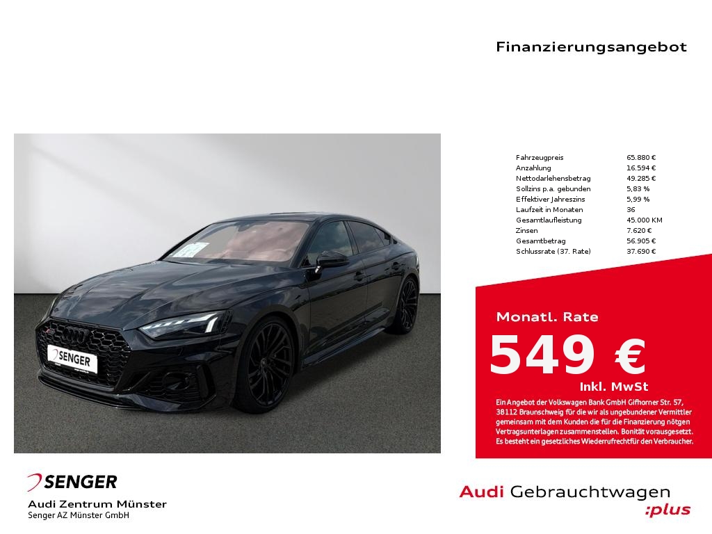 Audi RS5 2.9 TFSI quattro Sportback