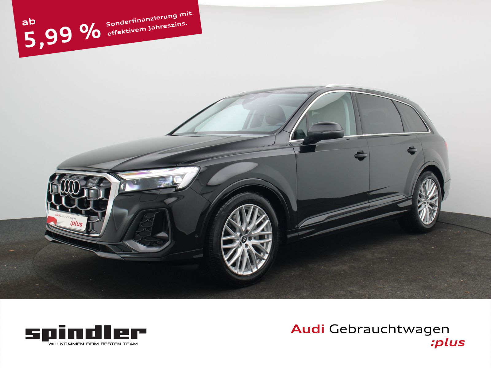 Q7 S-Line 45 TDI quattro / Matrix, 7-Sitze, AHK