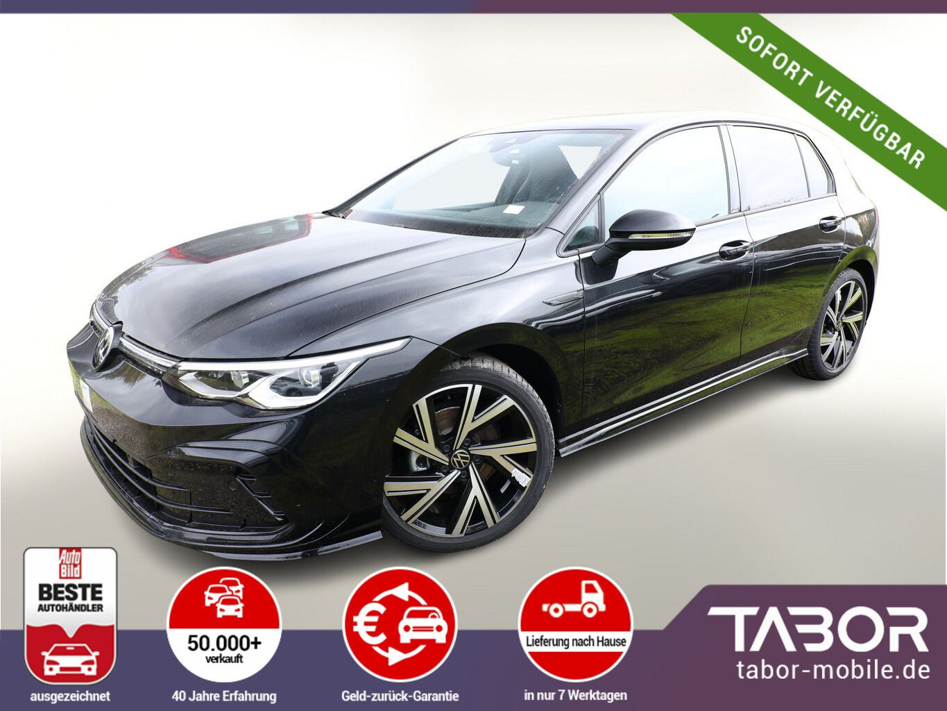 Golf 8 1.5 eTSI 150 DSG R-Line LED+ Nav SHZ LM18